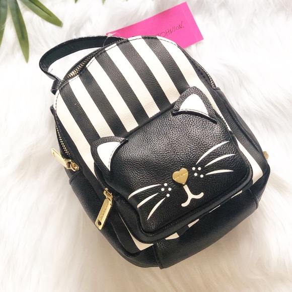 Betsey Johnson Handbags - Betsey Johnson Animal Kitsch Cat Backpack